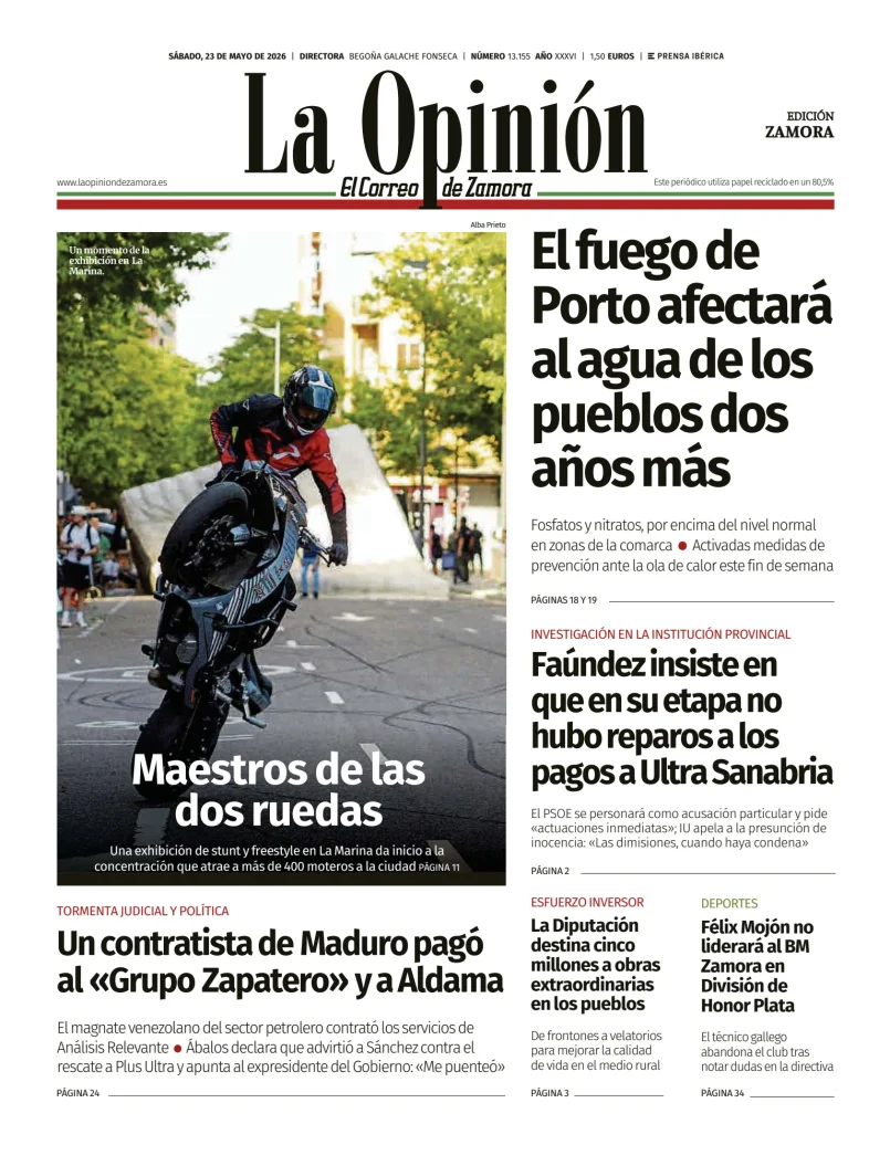 La Opinión de Zamora — 23/05