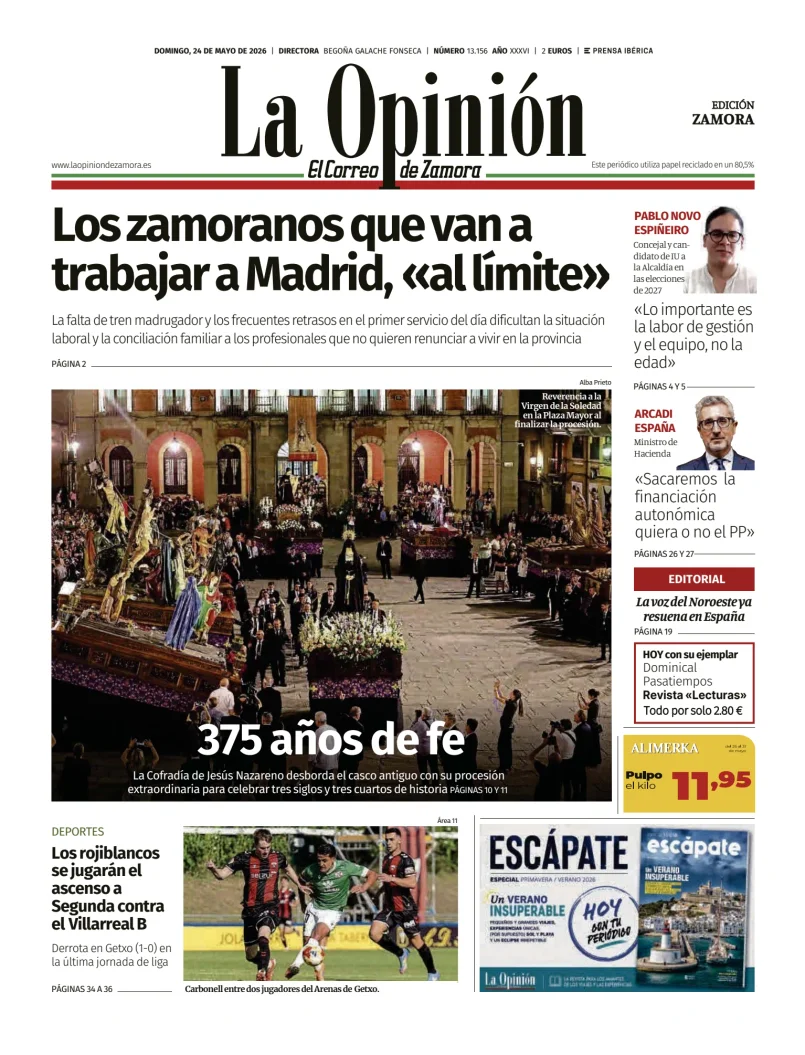 La Opinión de Zamora — 24/05