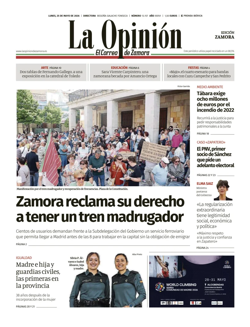 La Opinión de Zamora — 25/05