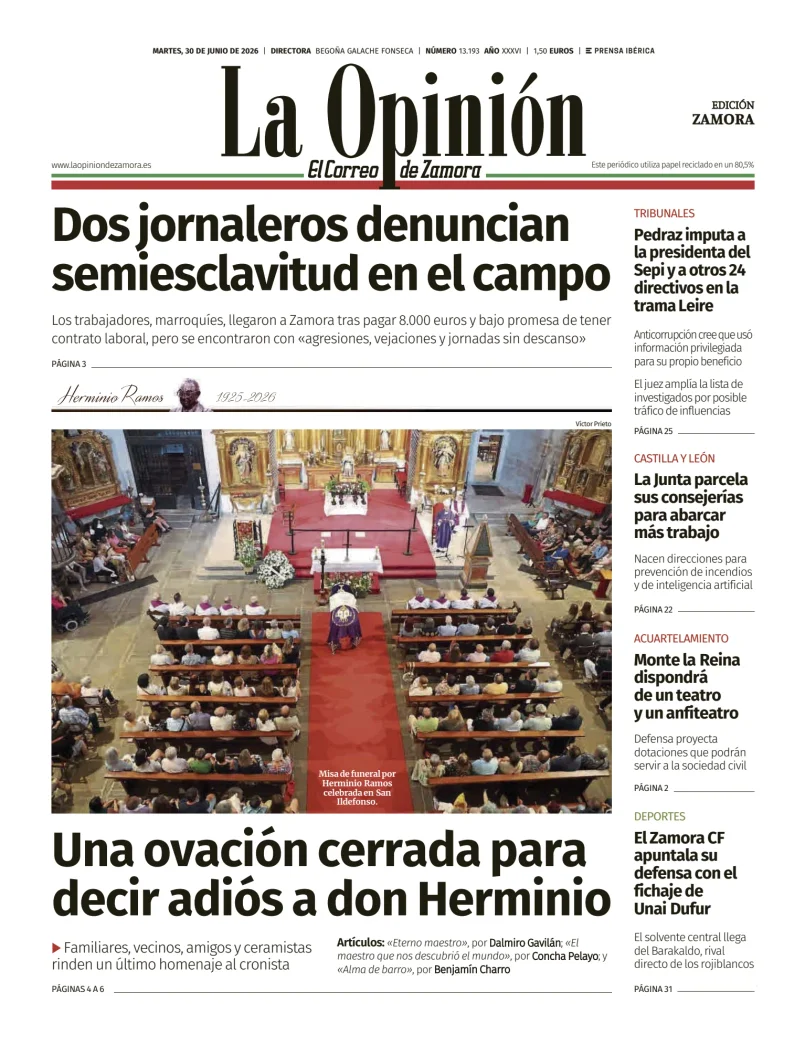 La Opinión de Zamora — 30/06