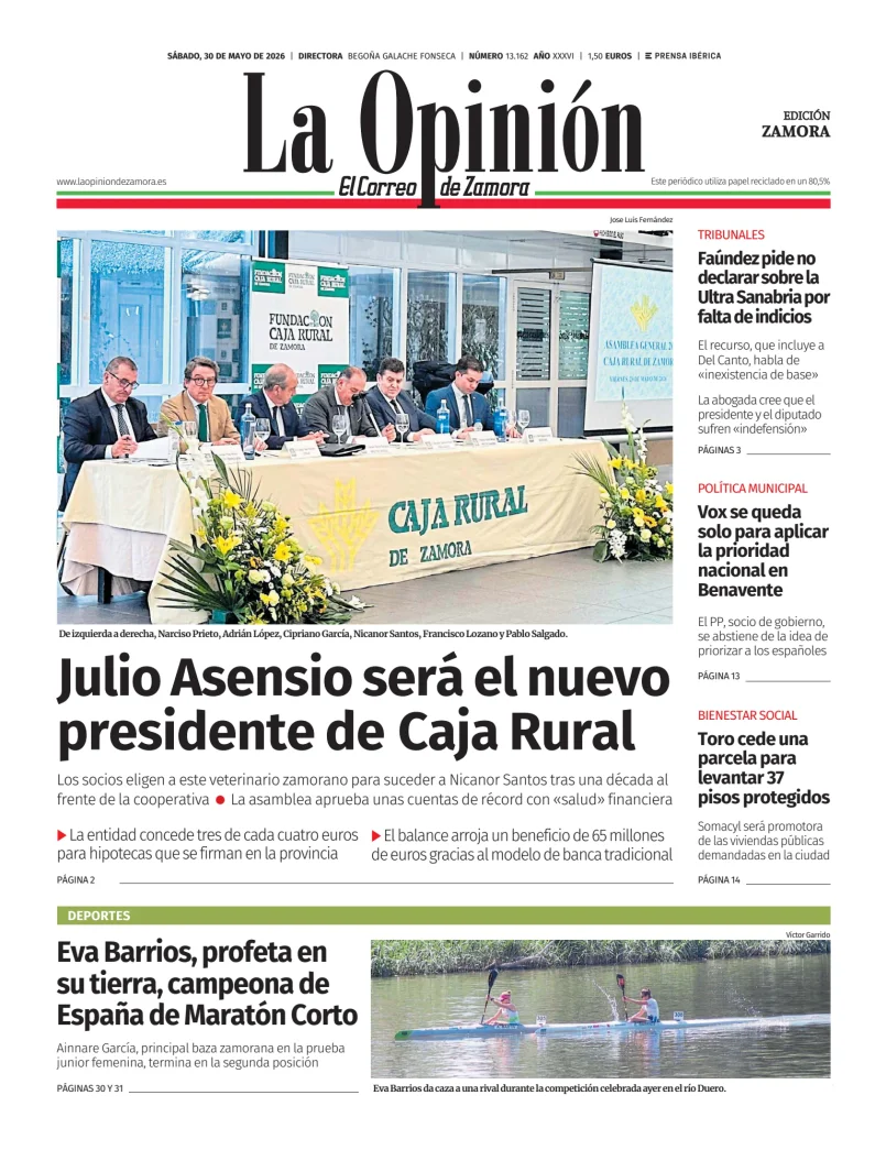 La Opinión de Zamora — 30/05