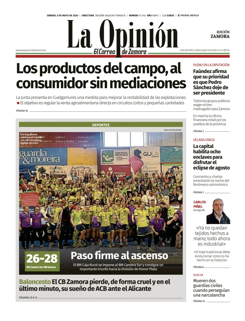 La Opinión de Zamora — 09/05