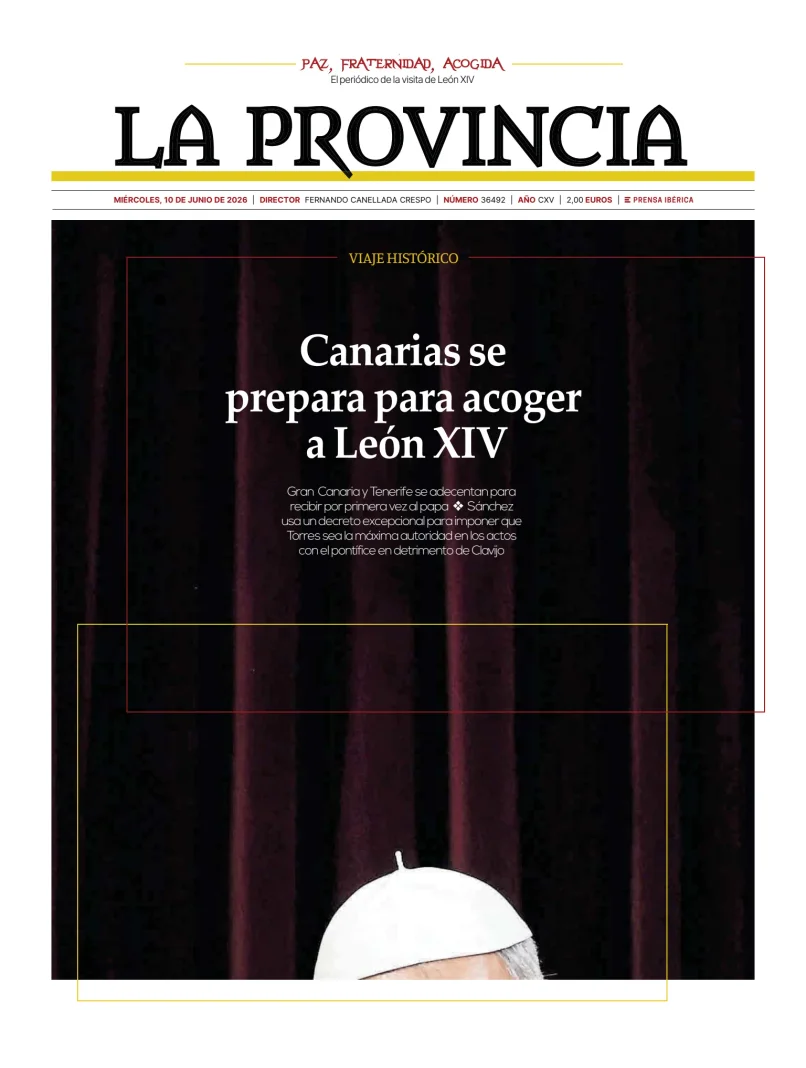 Portada de La Provincia