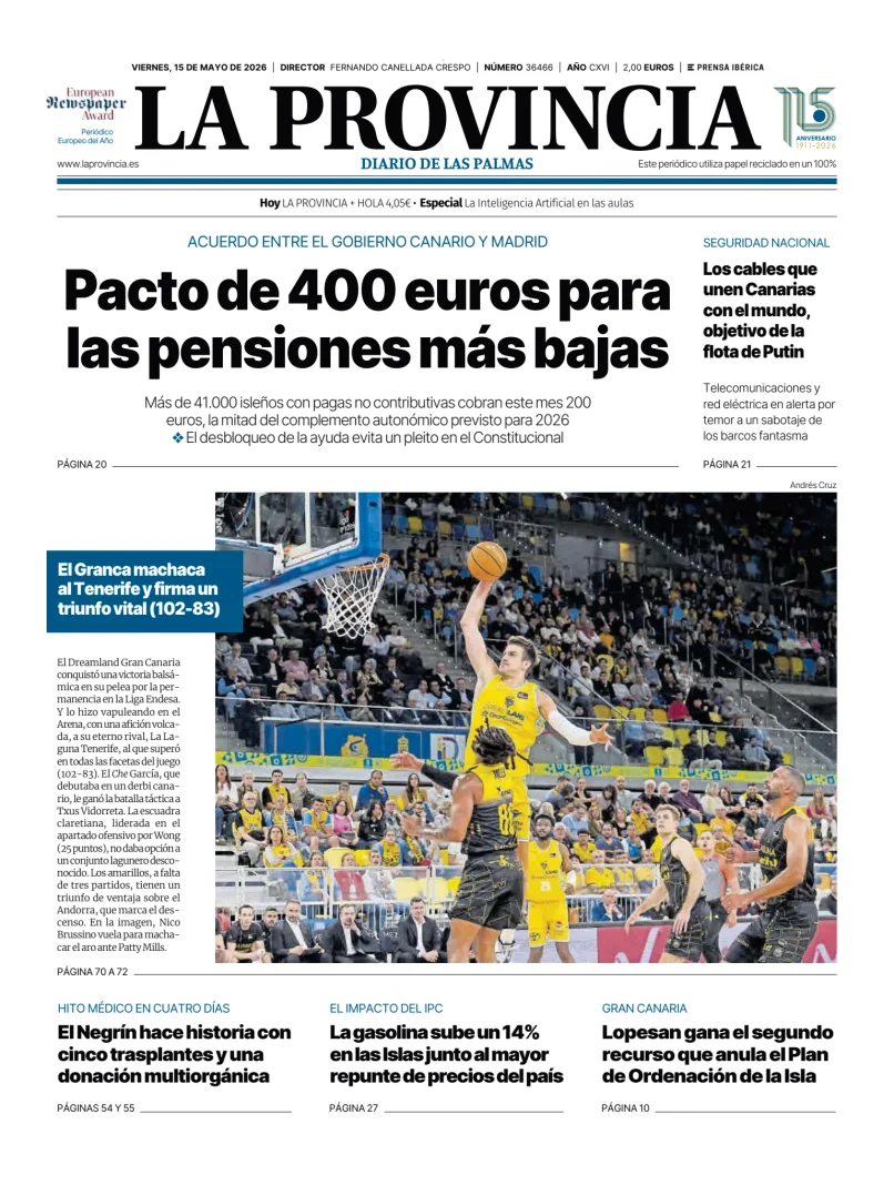 La Provincia — 15/05