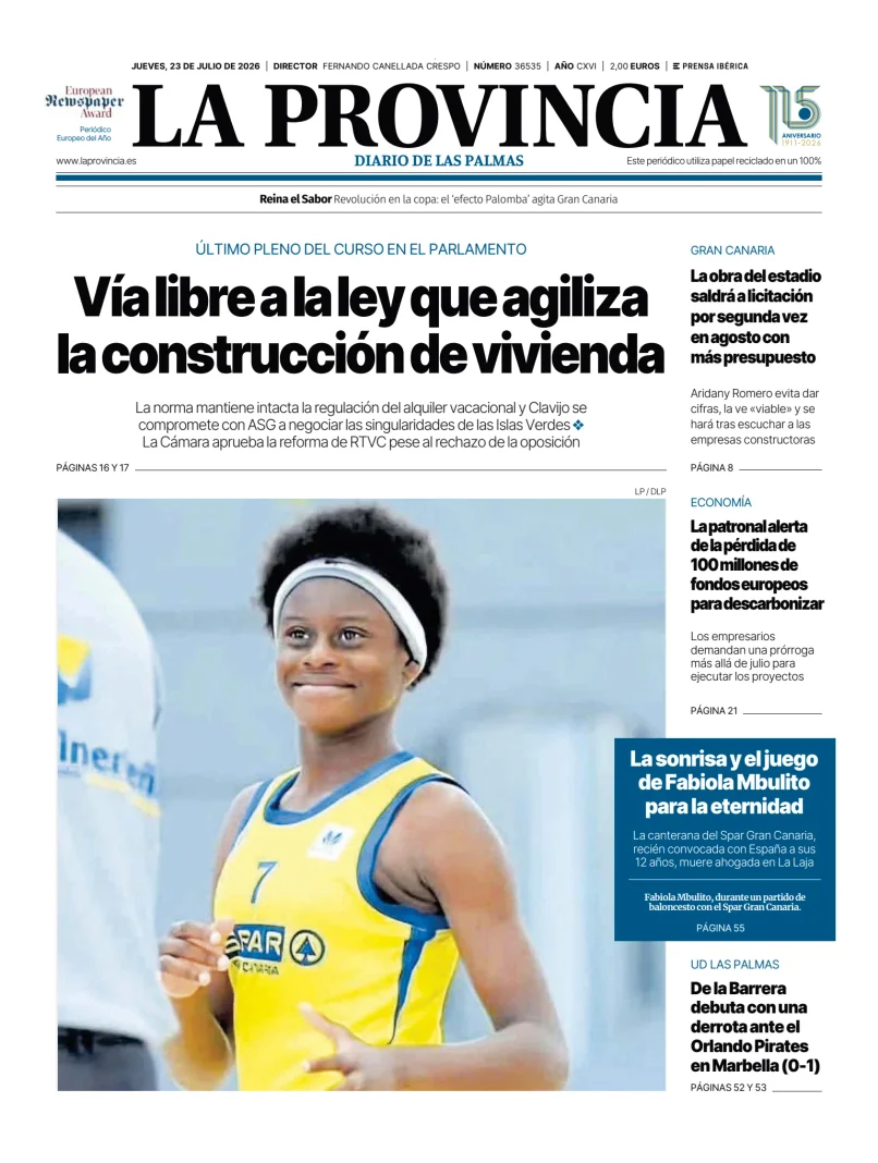 La Provincia — 23/07