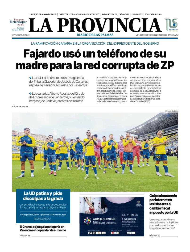 La Provincia — 25/05