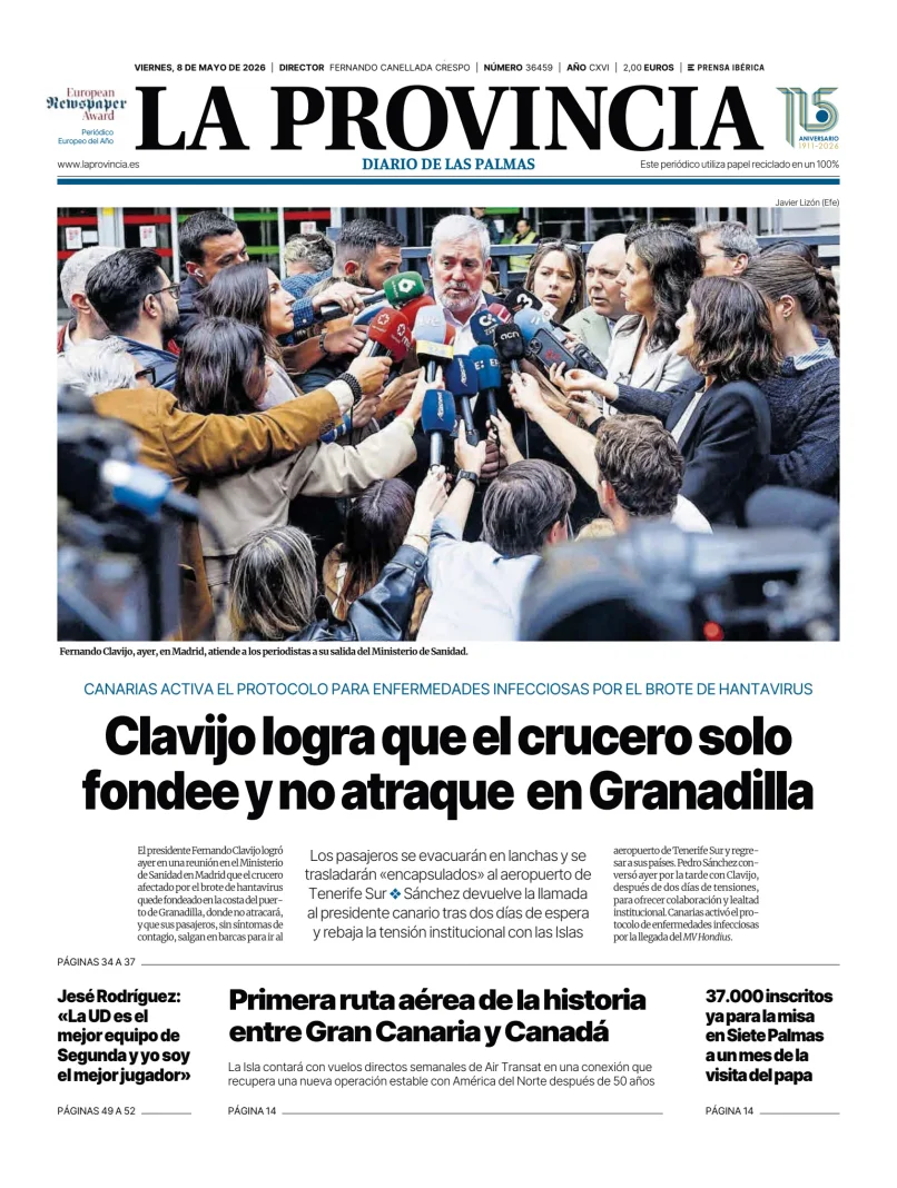 La Provincia — 08/05