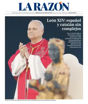 Portada de La Razón (Nacional), 10 de junio de 2026