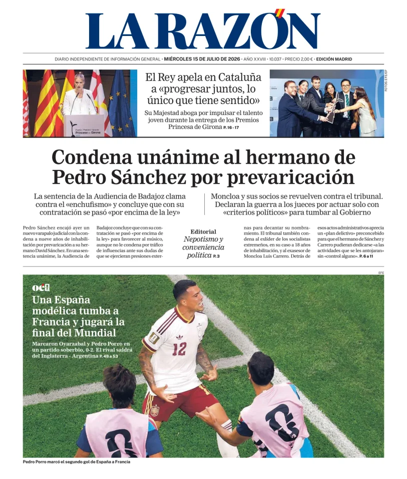 La Razón (Nacional) — 15/07
