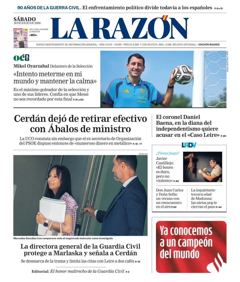 La Razón (Nacional) — 18/07
