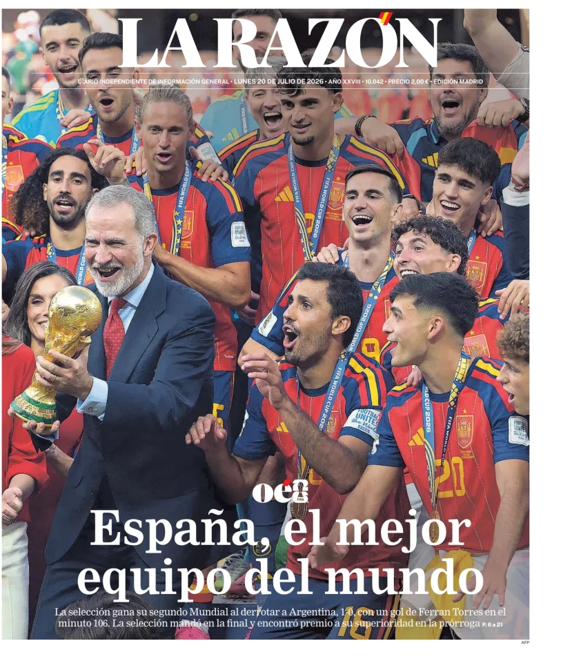 La Razón (Nacional) — 20/07