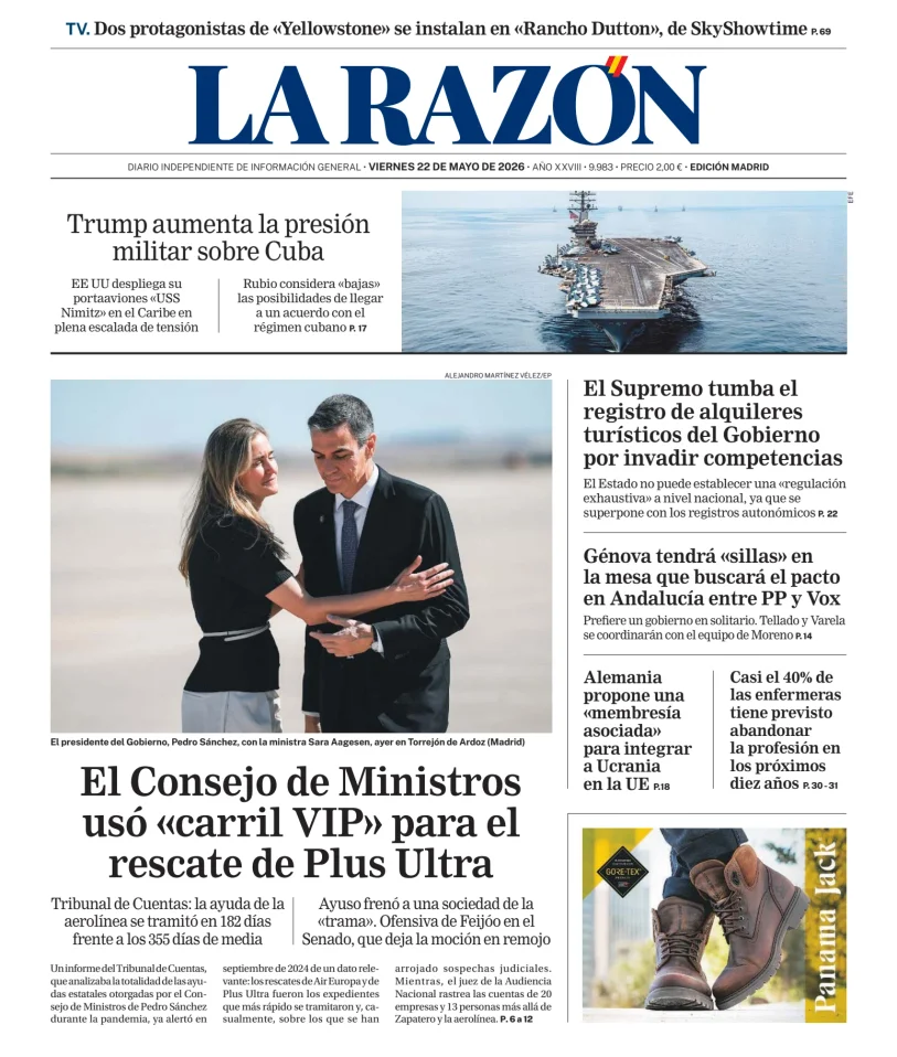 La Razón (Nacional) — 22/05