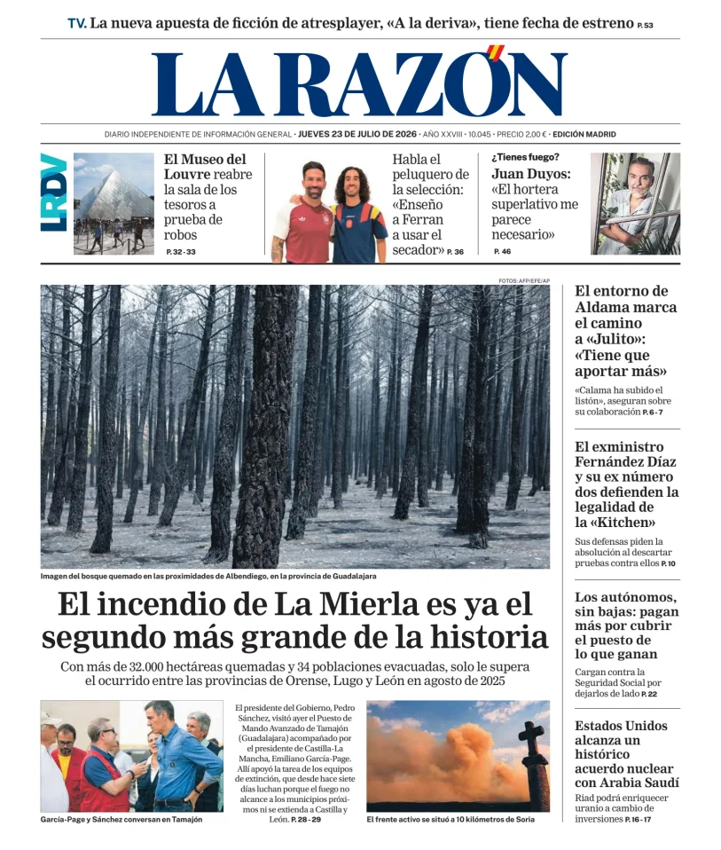 La Razón (Nacional) — 23/07