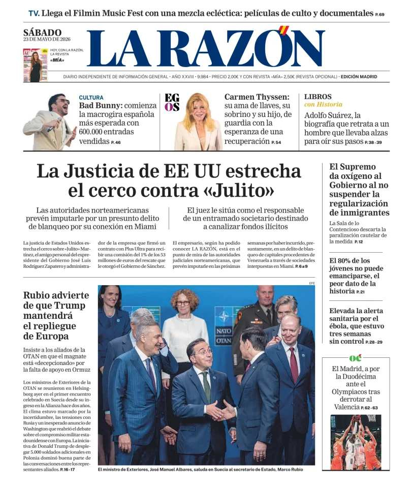 La Razón (Nacional) — 23/05