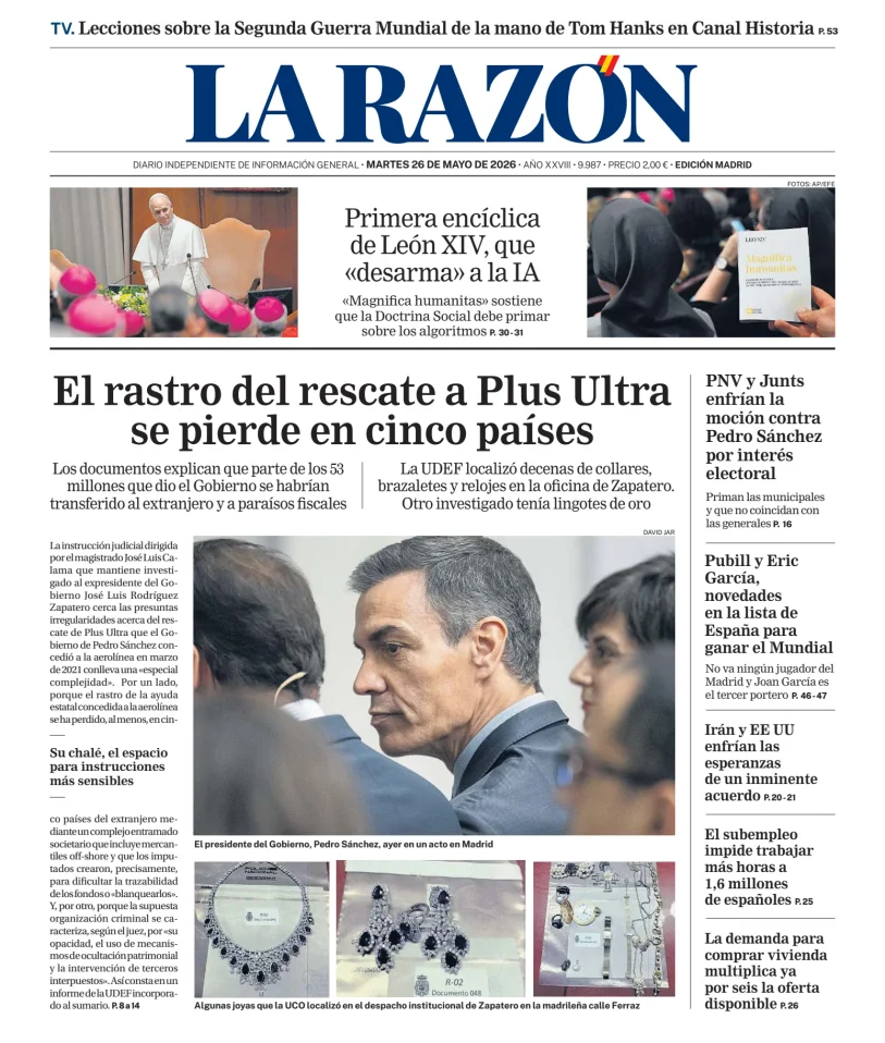 La Razón (Nacional) — 26/05