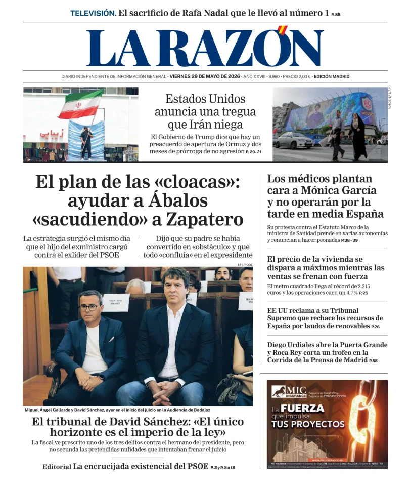 La Razón (Nacional) — 29/05