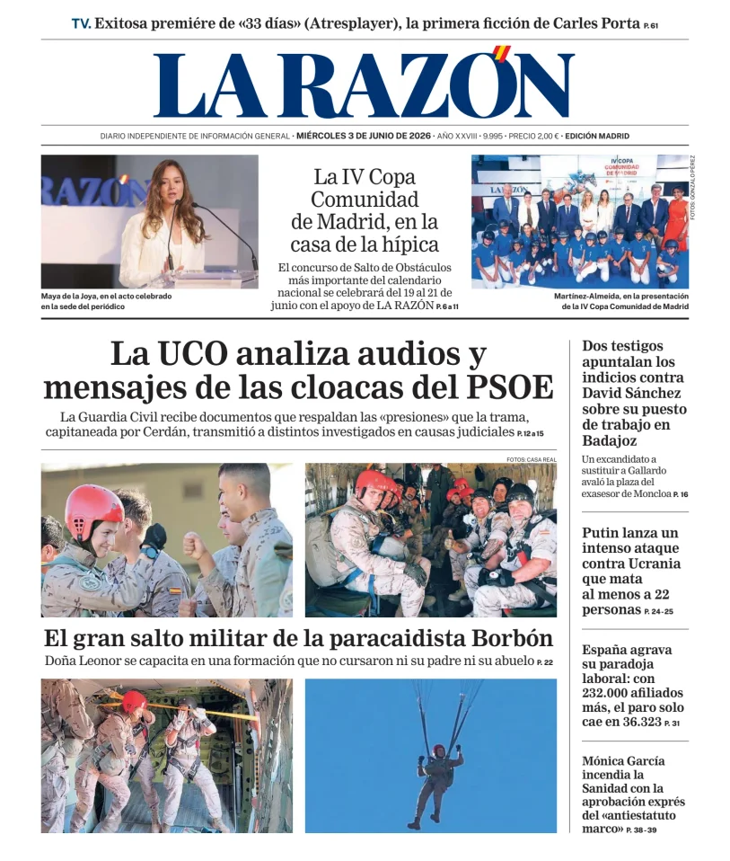 La Razón (Nacional) — 03/06