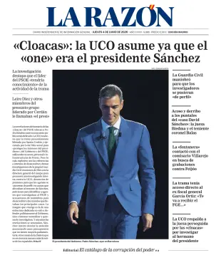 Portada de La Razón (Nacional), 4 de junio de 2026