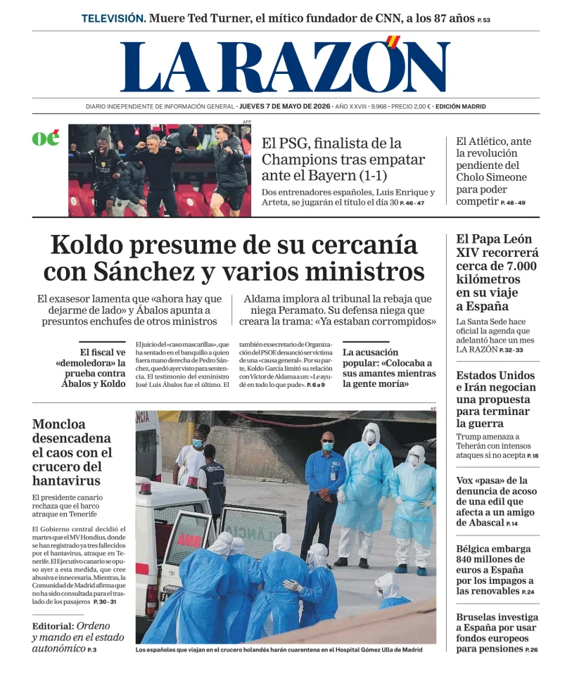 La Razón (Nacional) — 07/05