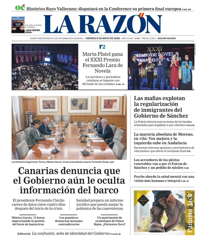 La Razón (Nacional) — 08/05