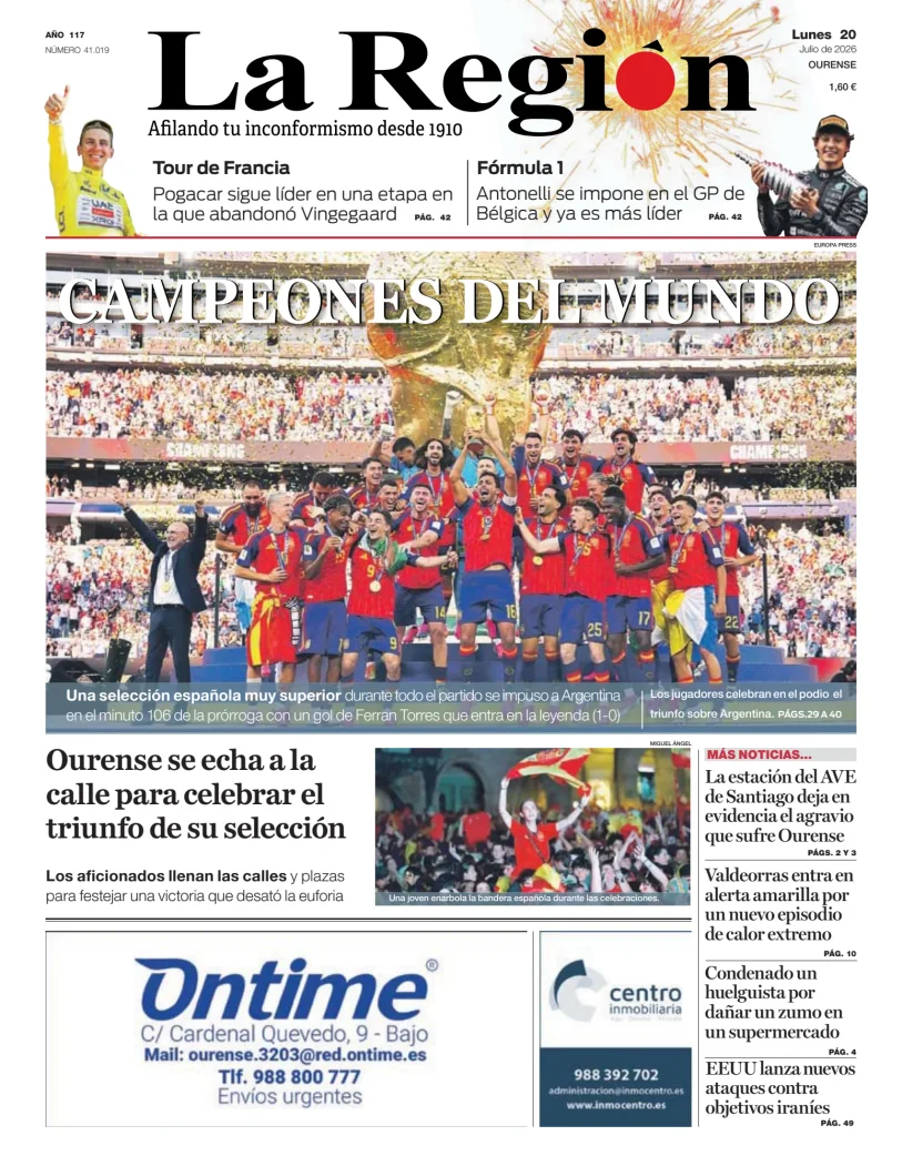 La Región — 20/07