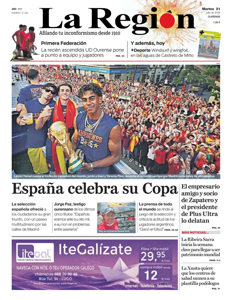 La Región — 21/07