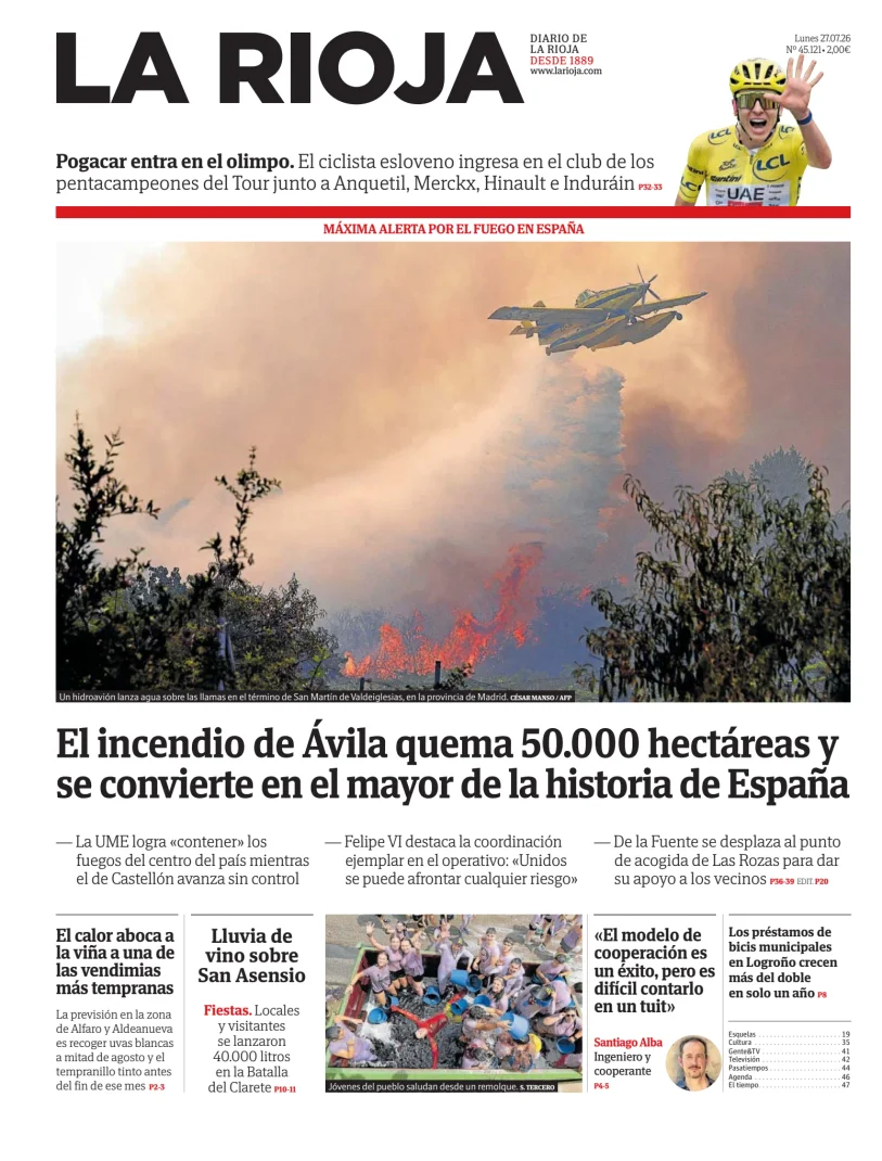 Portada de La Rioja