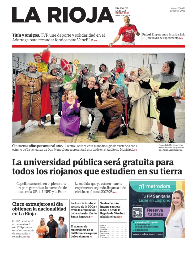 Portada de La Rioja