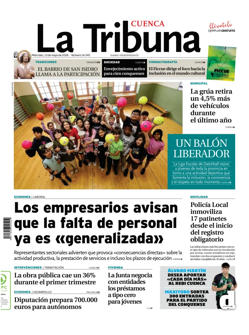 La Tribuna de Cuenca — 13/05