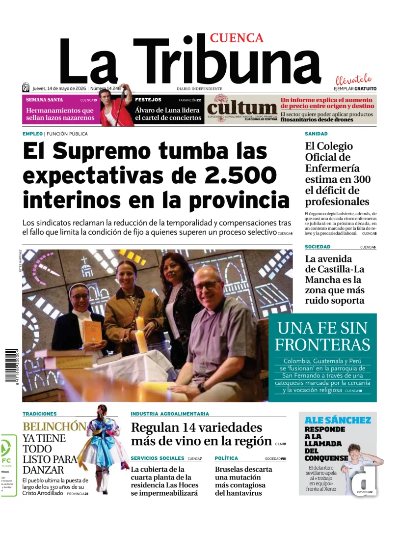 La Tribuna de Cuenca — 14/05