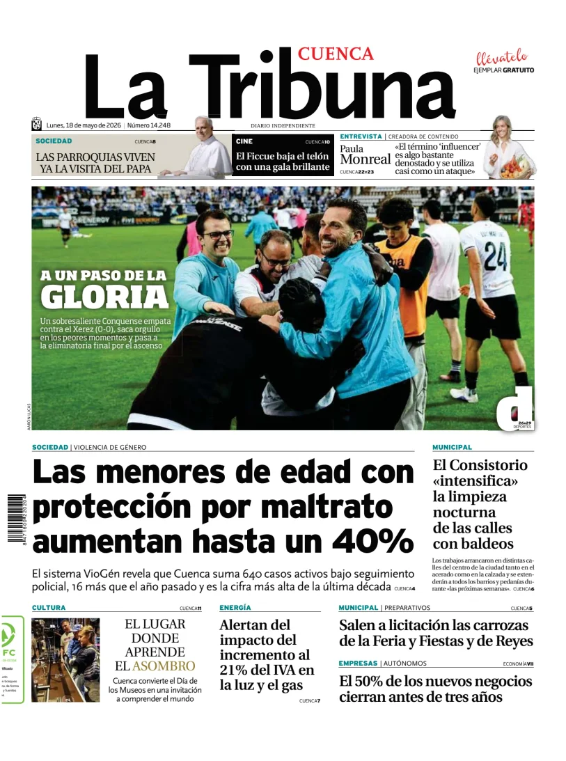 La Tribuna de Cuenca — 18/05