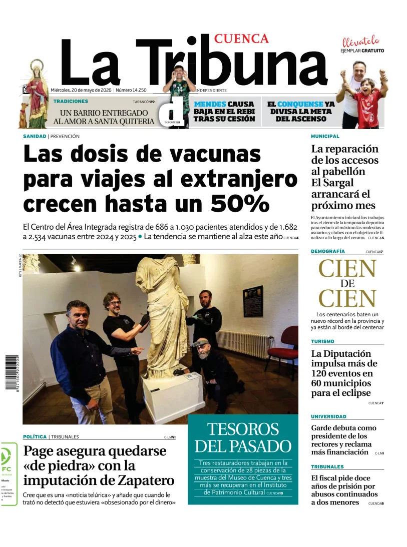 La Tribuna de Cuenca — 20/05