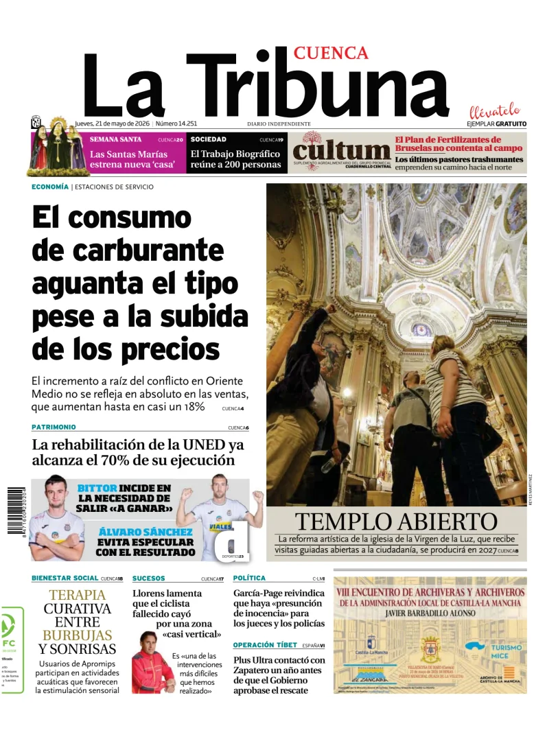 La Tribuna de Cuenca — 21/05
