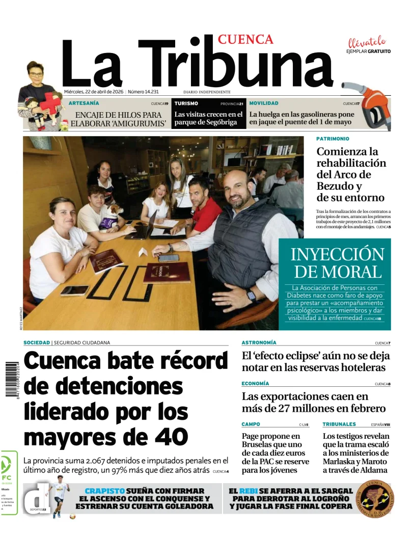 La Tribuna de Cuenca — 22/04