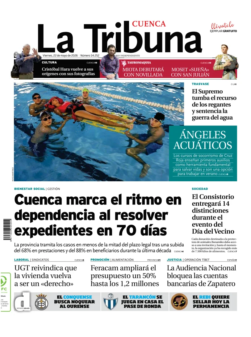La Tribuna de Cuenca — 22/05