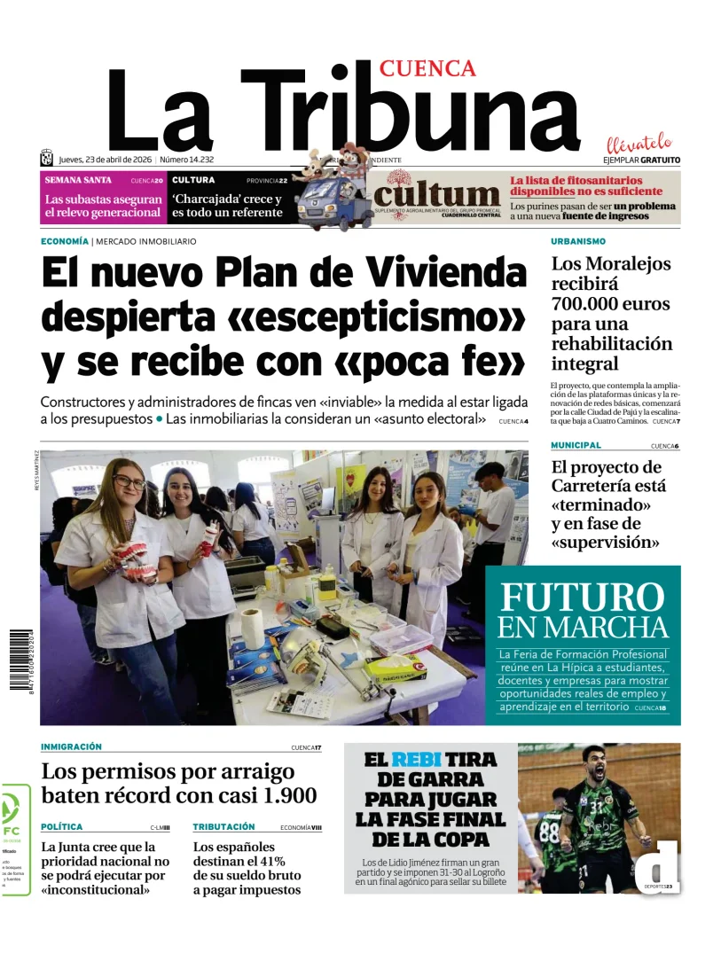 La Tribuna de Cuenca — 23/04