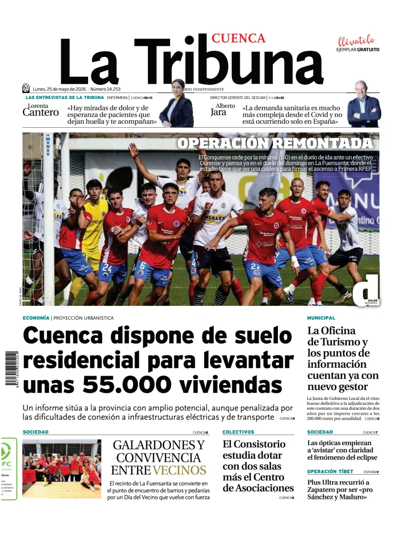 La Tribuna de Cuenca — 25/05