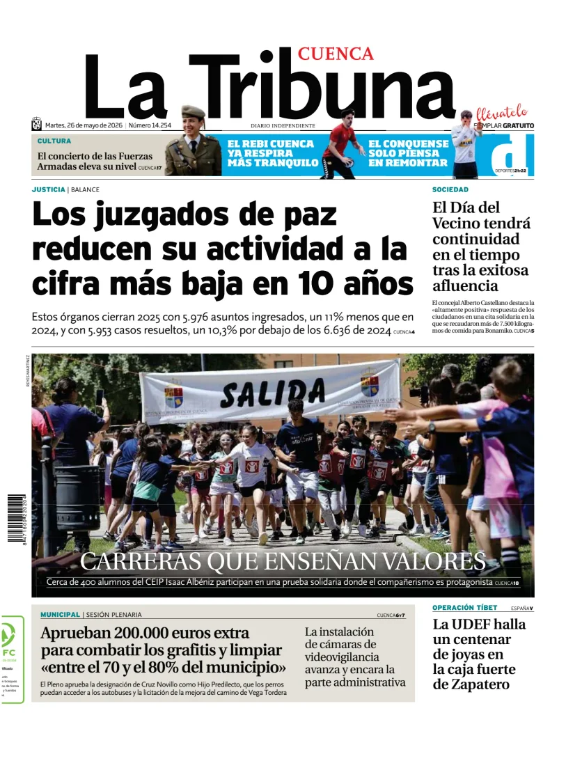 La Tribuna de Cuenca — 26/05