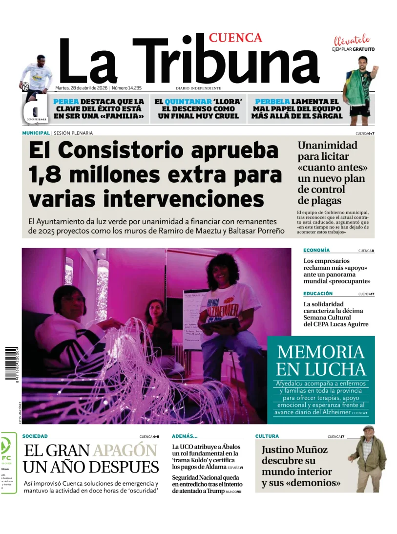 La Tribuna de Cuenca — 28/04