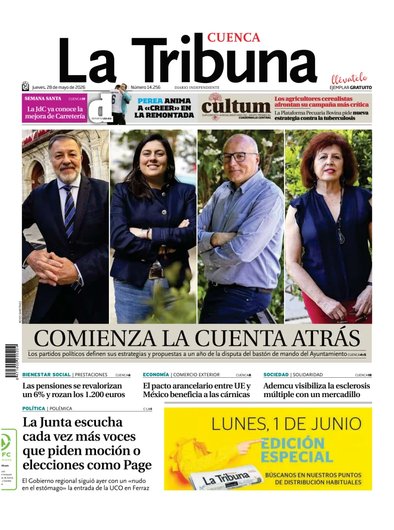 La Tribuna de Cuenca — 28/05