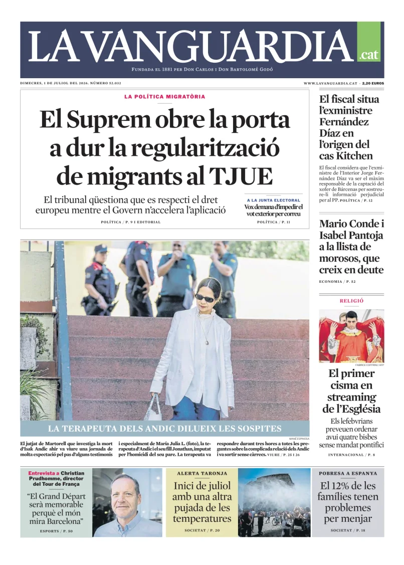 La Vanguardia (Català) — 01/07