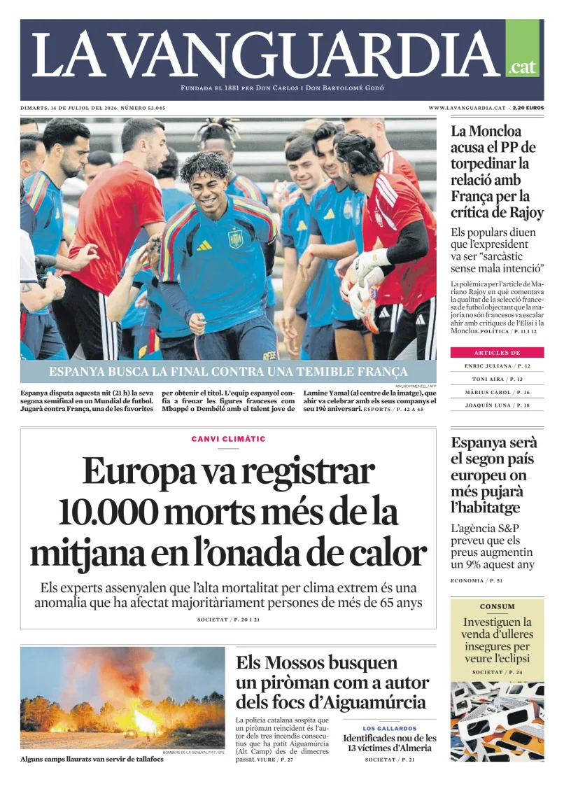 La Vanguardia (Català) — 14/07