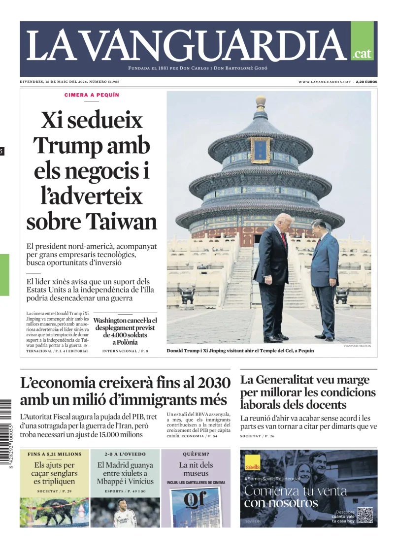 La Vanguardia (Català) — 15/05