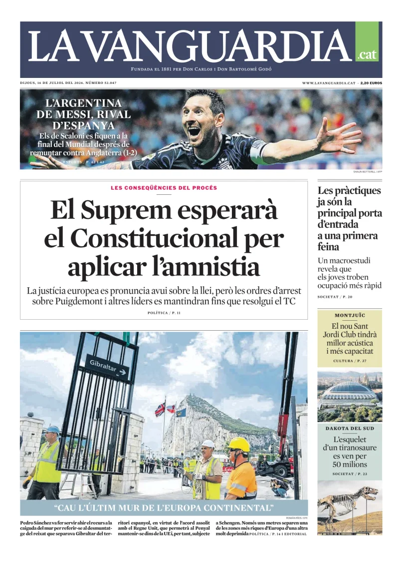 La Vanguardia (Català) — 16/07