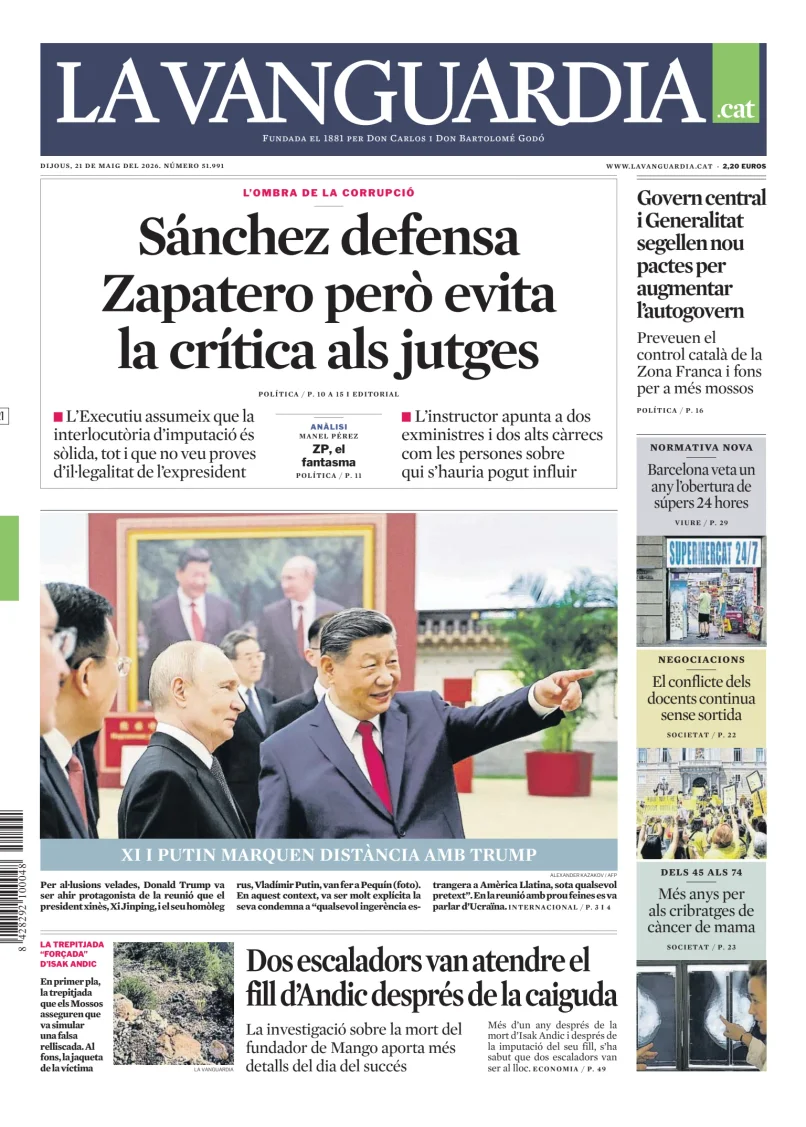 La Vanguardia (Català) — 21/05