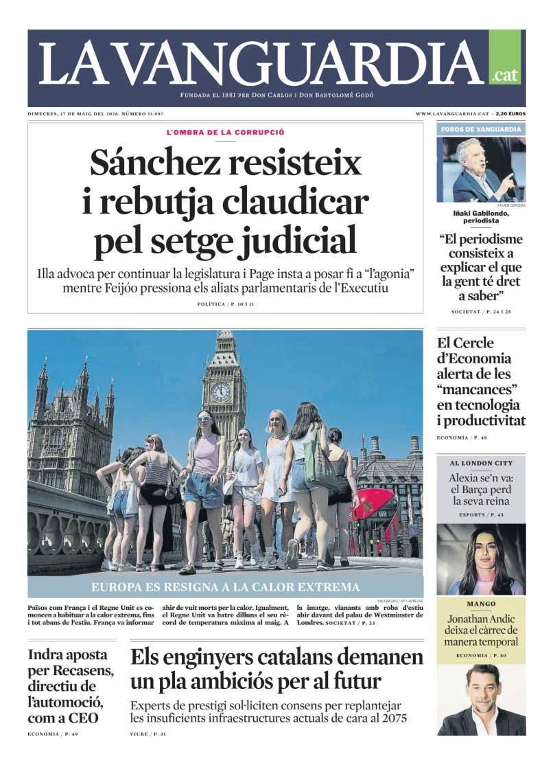 La Vanguardia (Català) — 27/05