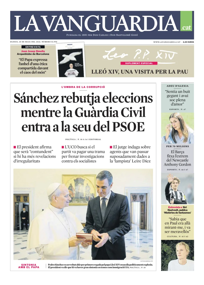La Vanguardia (Català) — 28/05