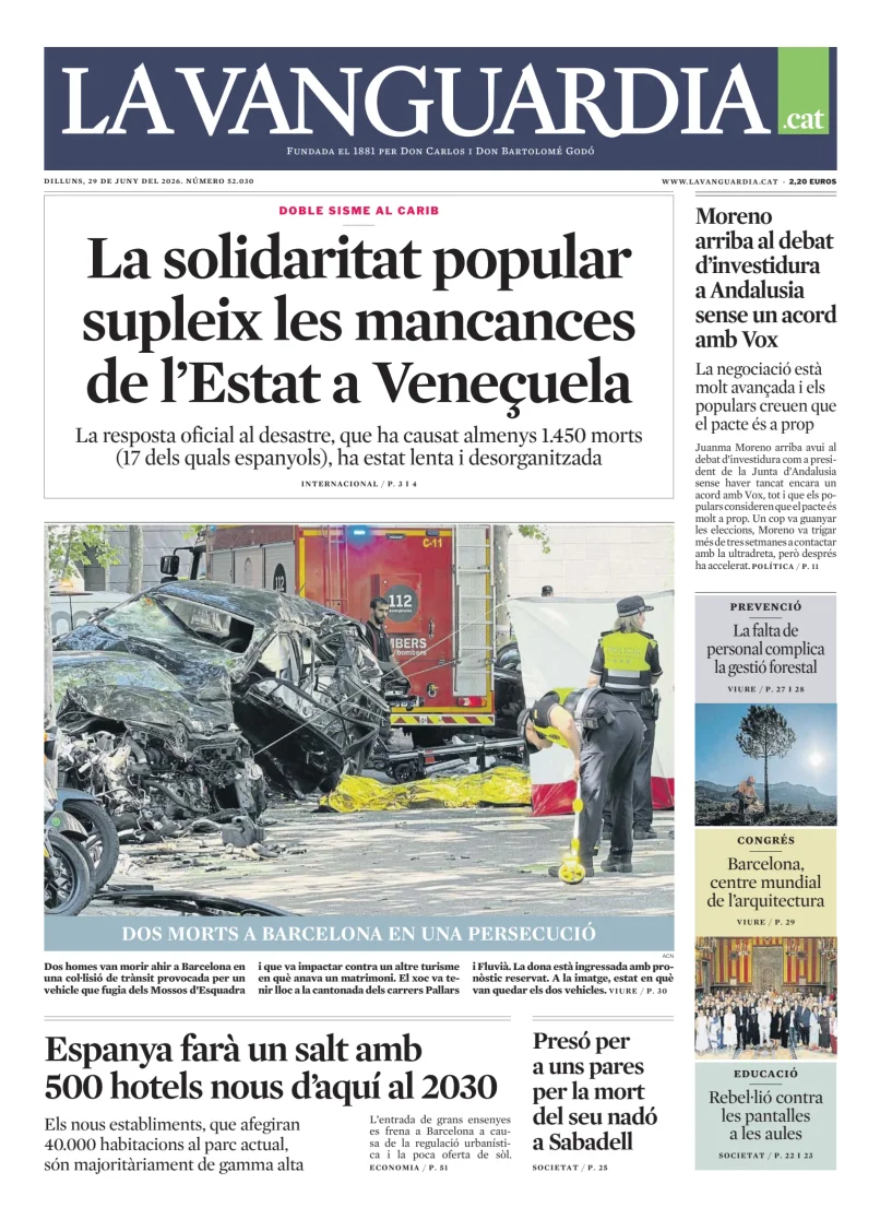 La Vanguardia (Català) — 29/06