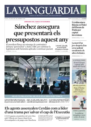 Portada de La Vanguardia (Català), 4 de junio de 2026