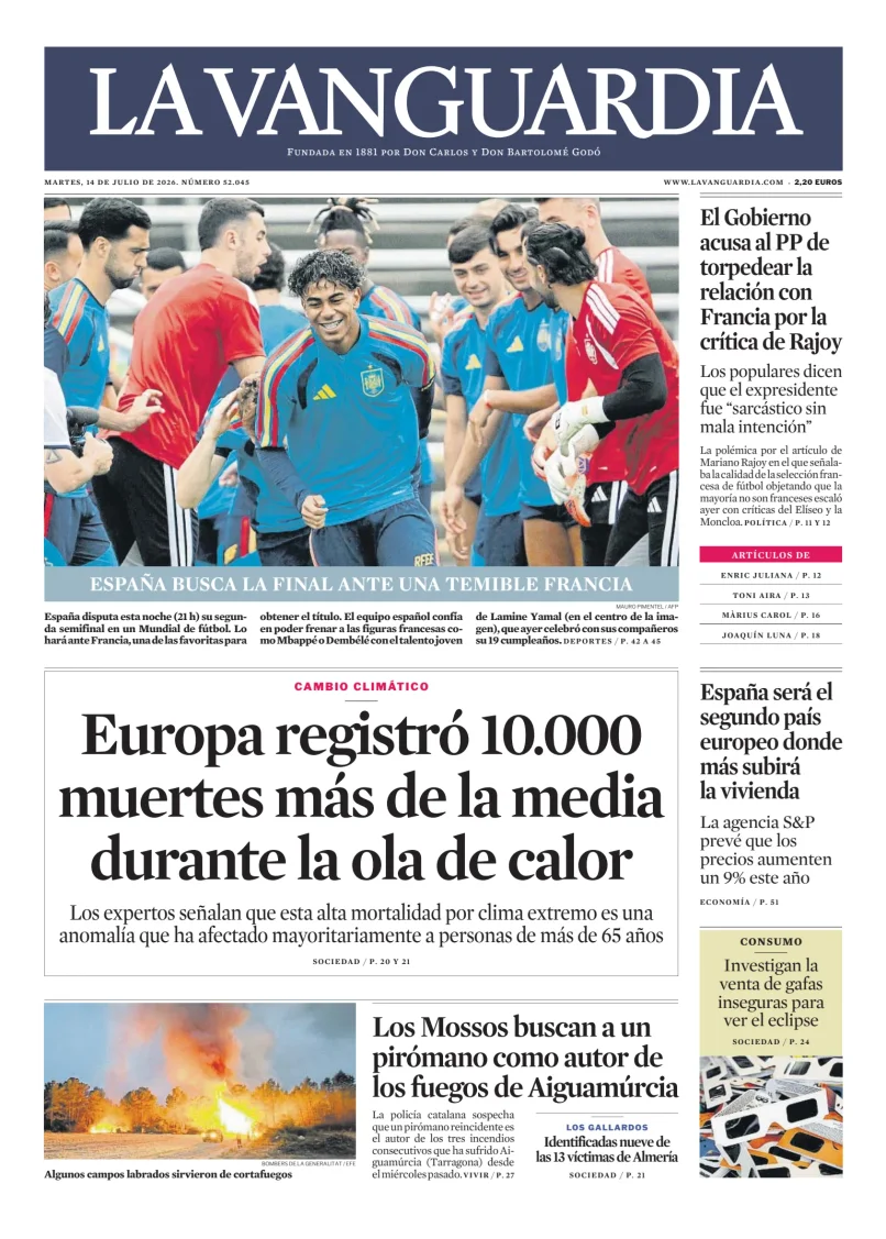 La Vanguardia — 14/07
